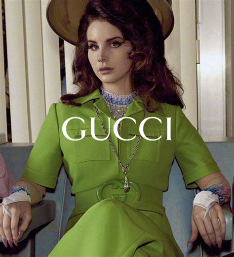 pubblicità di gucci lana del rey